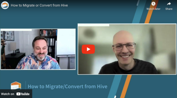 How to Migrate or Convert from Hive